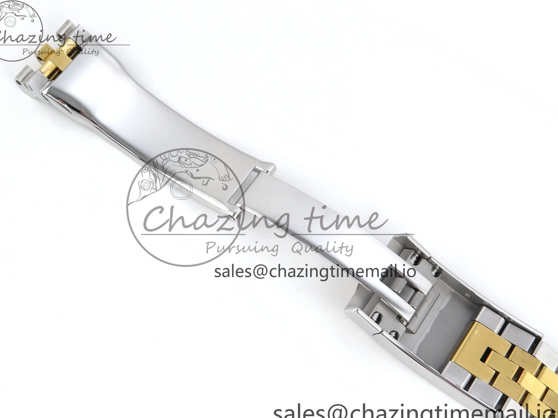 SS Dial YG EWEF Leaf Edition A3235 on Jubilee 126233 36 DateJust Best YG Bracelet 0501
